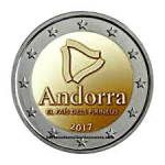 2€ Andorre 2017 P